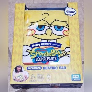 Happy Helpers Spongebob Squarepants Microwaveable Heating Pad
